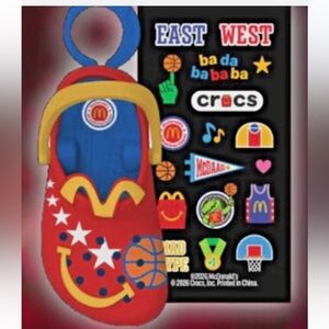 2026 McDonald's All American Game Crocs Happy Meal Toy 5-Star Athlete #4 NEW BOX